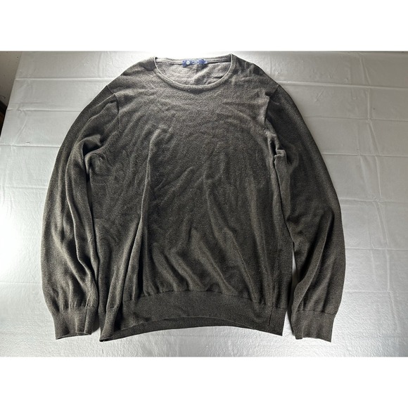 J.CREW Other - J Crew Cashmere Blend Sweater Mens Large Gray Crewneck Pullover
